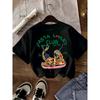 Italian Pasta Heart Print Kids TShirt Cotton Casual Girls Short Sleeve Shirts Summer Sports Fashion Tops Childrens Clothes Tee