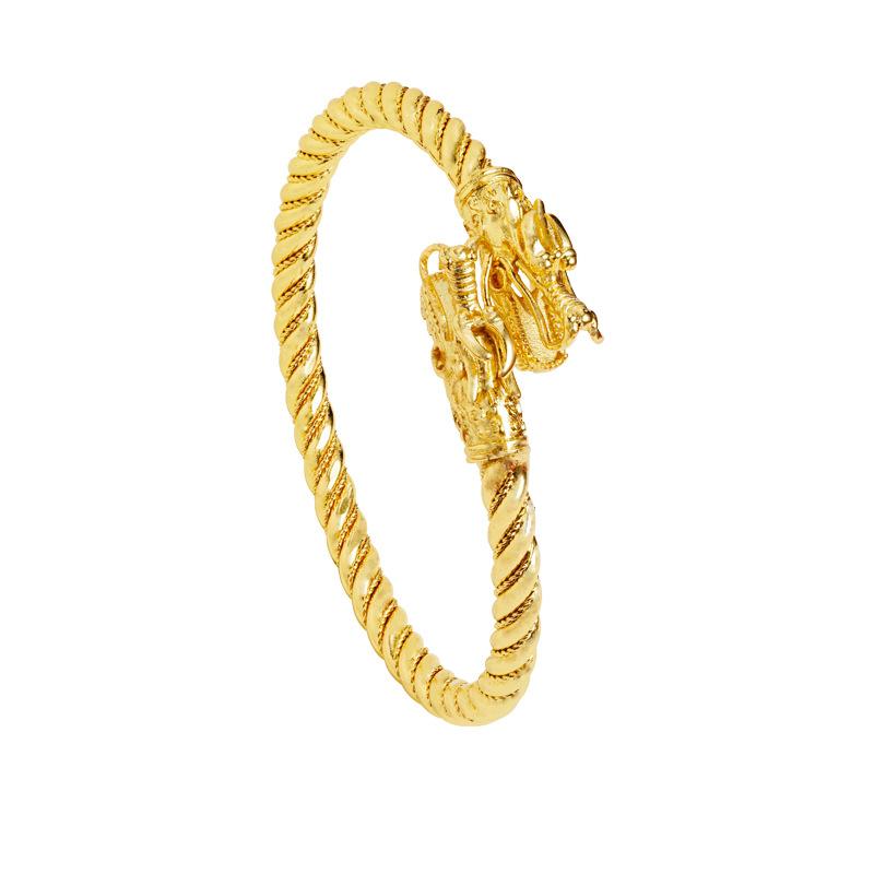 Palace Style Threaded Faucet Open Bracelet Retro Hand Jewelry Bracelet