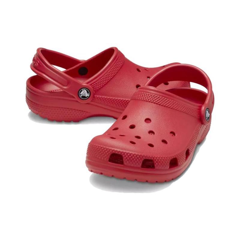 Crocs Classic Clog Comfortable Non-Slip Sandals Unisex Red
