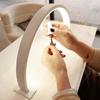 LED Nail Lamp for Desk White Light Beauty Fill Light New Half Moon Lamp  Manicure Shop