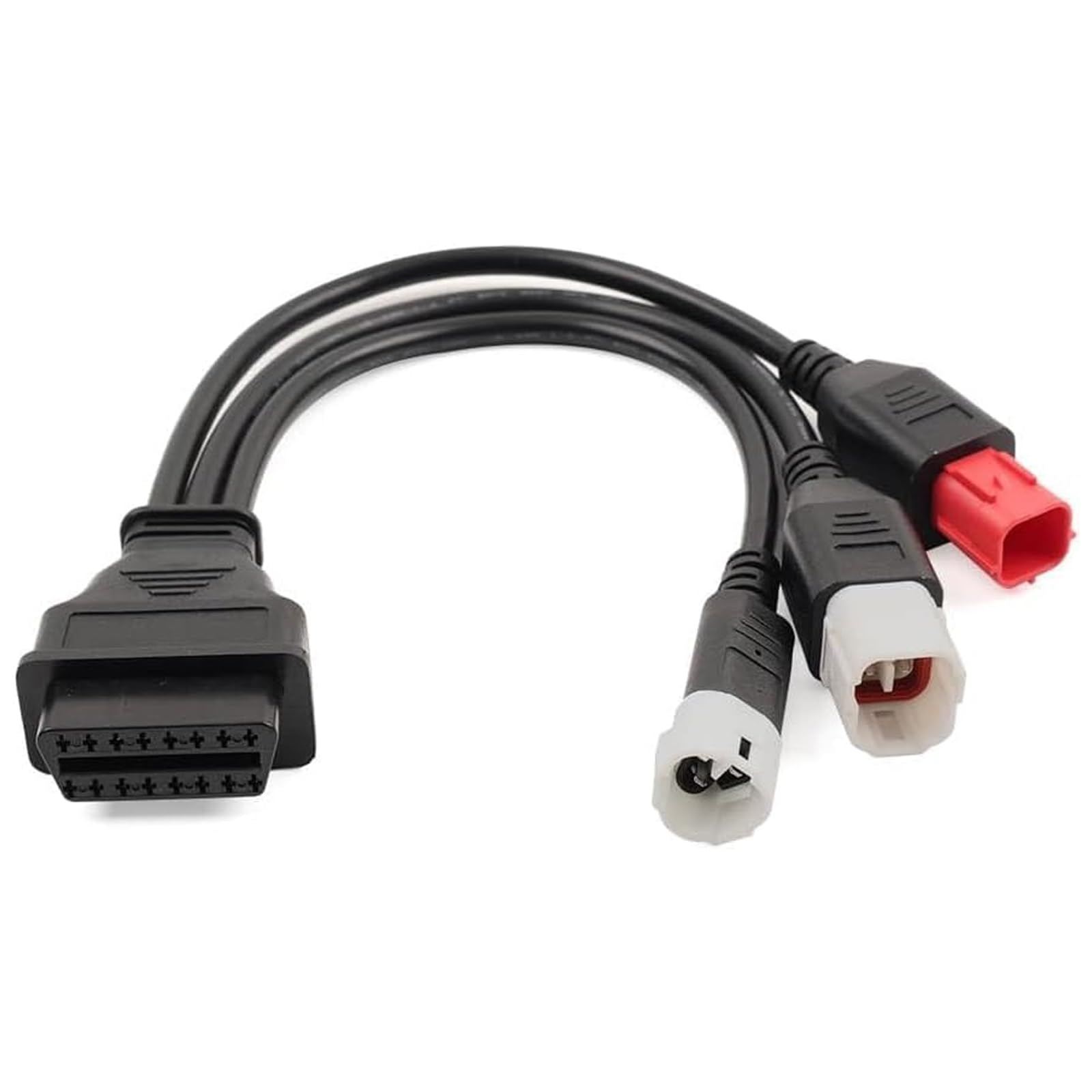 

OBEST OBD Diagnostic Connector Cable, 3-Pin, 4-Pin, 6-Pin Adapter for Scanners, Compatible with Yamaha and Honda