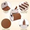 Sunglasses Travel Eyeglass Storage for Multiple Pairs of Foldable Sunglasses Portable Eyeglass Brown [PATIKIL] 6-Slot Organizer, Case, Eyeglasses,