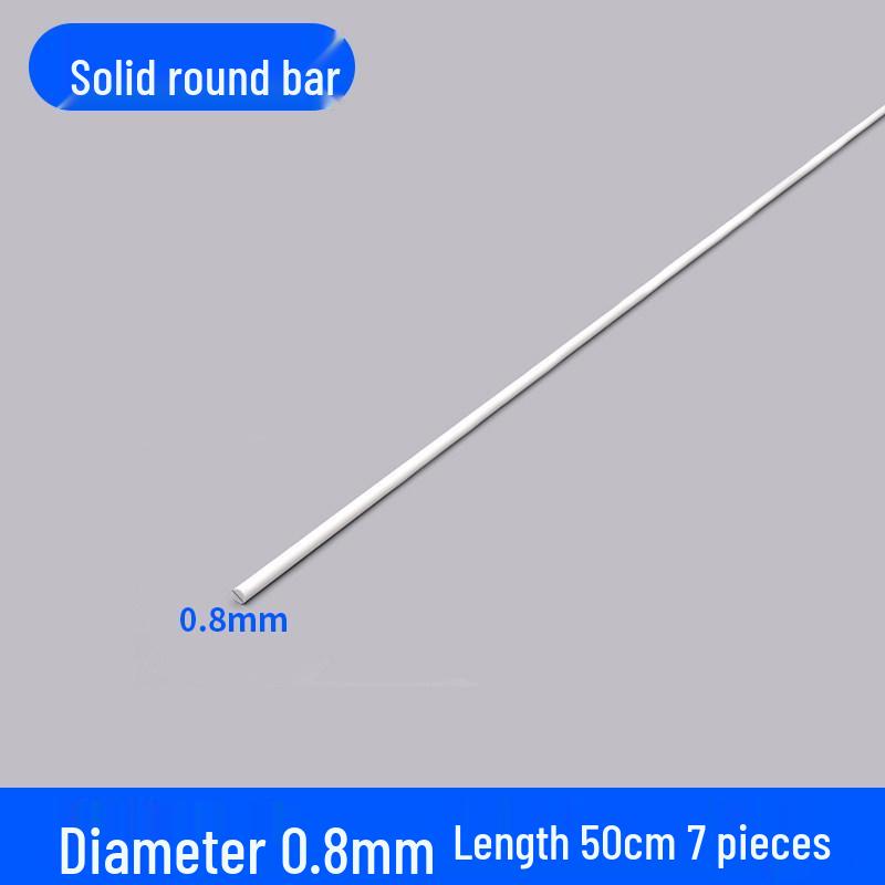 DIY Sand Table Model Kit: ABS Rods, Glue Sticks, Half-Round & Square Tubes
