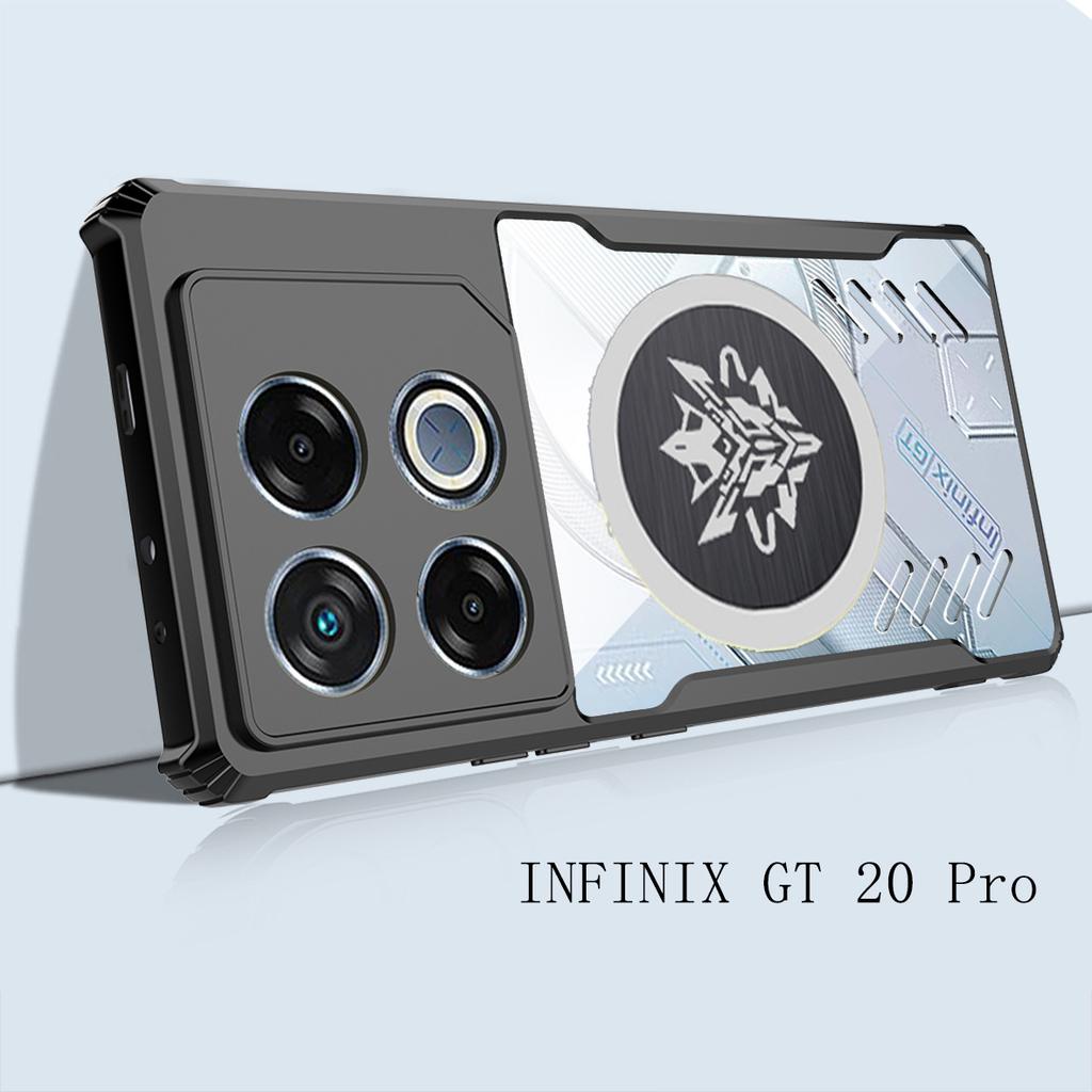Cooling Case Suitable for Transsion Infinix GT 30 20 10 Pro Mobile Phone Case, Acrylic High-transparency Protective Case