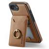 MAGKING K1 Series For iPhone 16e Magnetic Case PC+TPU+PU Phone Cover with Card Holder