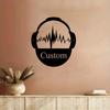 Metal Name Sign Custom Gamers Room Decor Personalized Wall Art