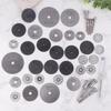 10/31 Pièces Disques de Coupe Diamantés Meuleuse Ponçage Roue de Ponçage Lame de Scie Circulaire Travail du Bois Métal Mini Perceuse Outil Rotatif Accessoires