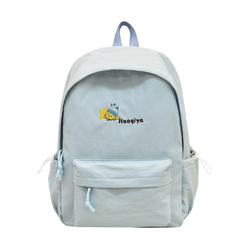 Schoolbag Japanese Ins Small Fresh Casual Schoolbag Female High Value Junior High School Student College Student Cute Backpack Lightweight Backpack