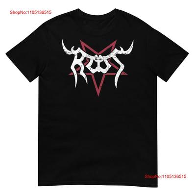 ROOT Logo 2 Einseitiges T-SHIRT vintage gewaschen Lässig Leicht dehnbar Bequem Weich Mode Designer Kleidung Stilvoll