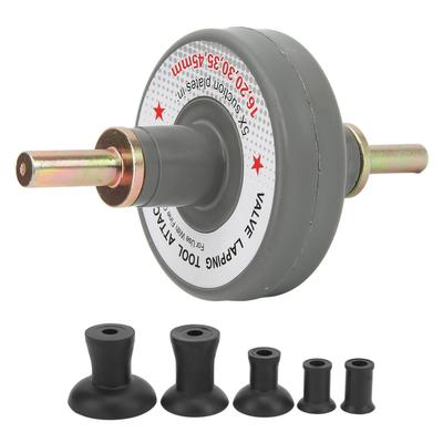 Conjunto de acessórios para ferramentas de lapidação de válvulas Universal Easy Valve Lapping Tool à prova de desgaste com 5 placas de sucção para retificação
