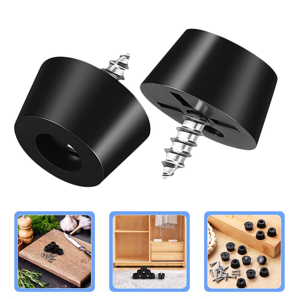 100 Stück Möbel Gummi Füße Stoßdämpfer Pads Rutschfeste Kissen Stuhl Tischbein Schoner Vibrationsdämpfer