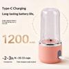 Portable Bottle Electric 6 Blades Multifunction Juice Blender Fresh Juice Smoothie Blender Ice Crushcup Food Processor
