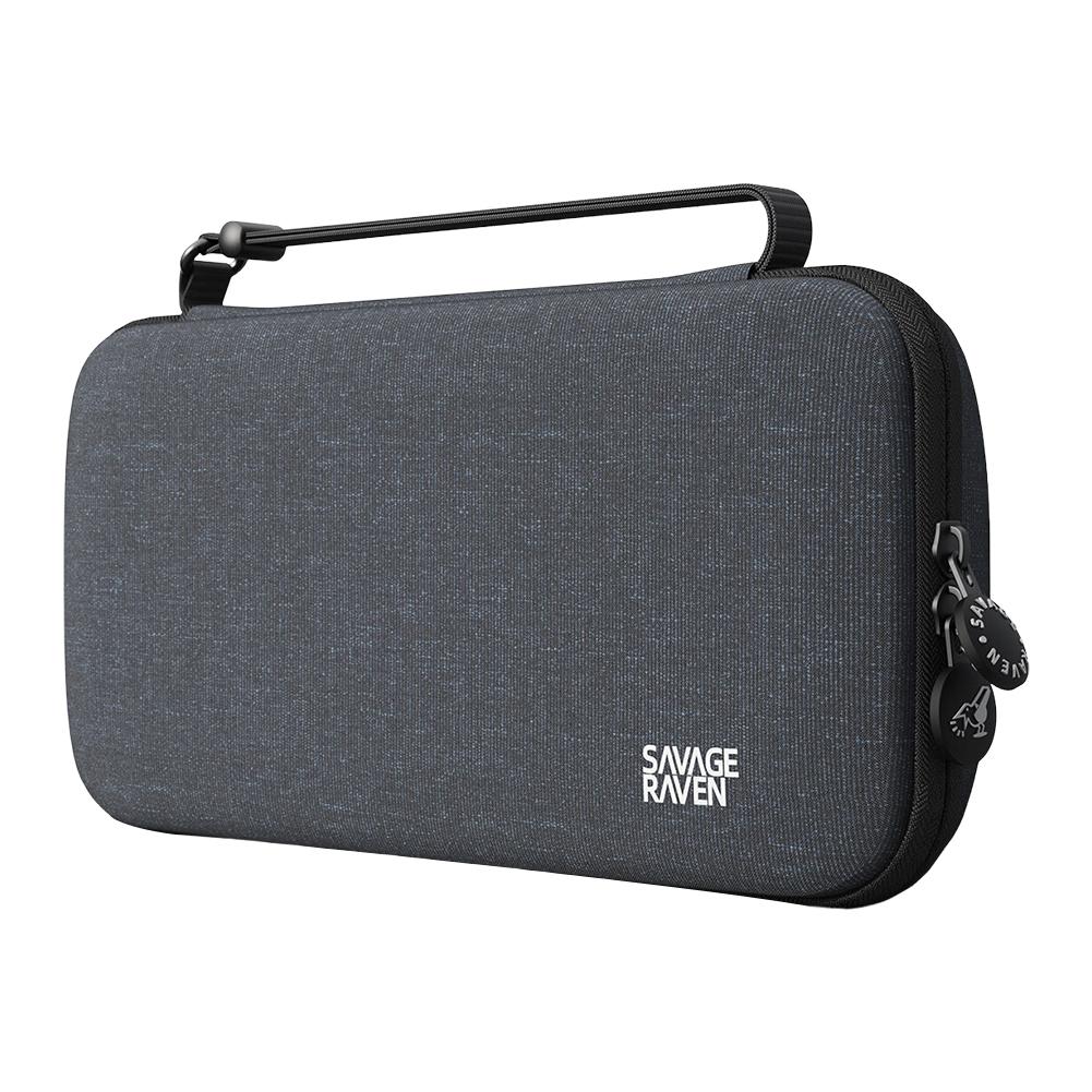 

EVA Travel Carrying Bag with Mesh Compartment Hard Shell Storage Bag with 8 Card Slots Protective Case for Switch 2 Accessories серый