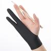 Two-finger Anti-mistouch Gloves Three-layer Anti-mistouch Painting and Sketching Gloves Tablet Tablet Drawing Gloves