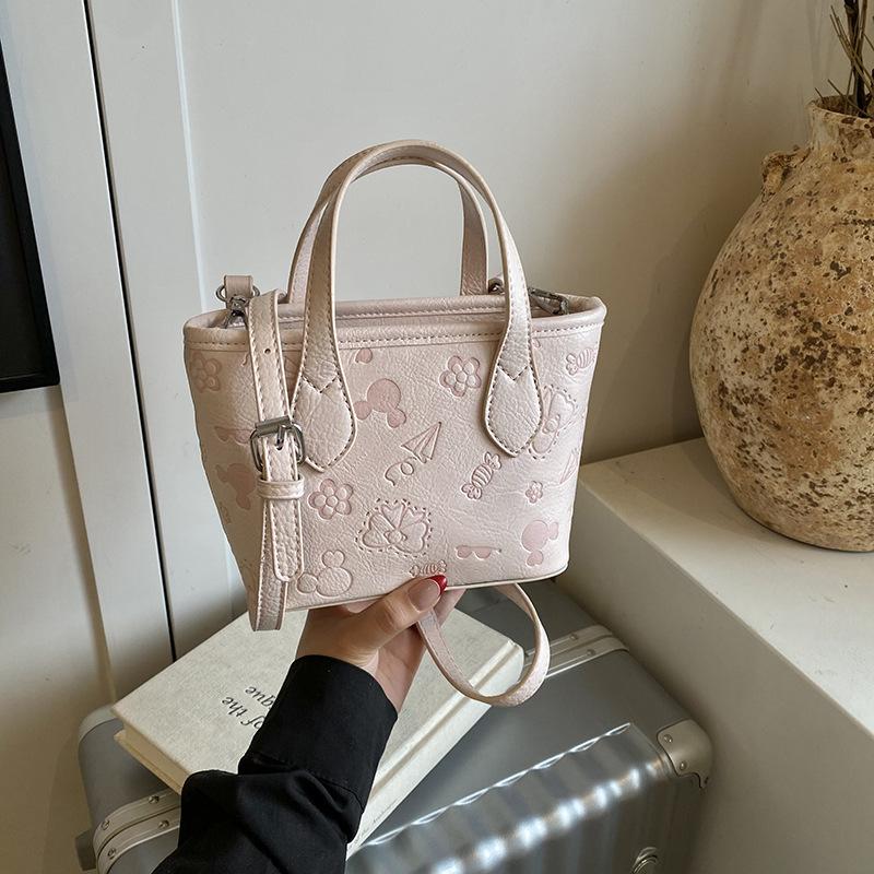 Новая портативная сумка-ведро женская летняя модная нишевая дизайнерская высококлассная сумка через плечо