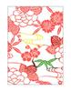 Tenugui Hand Made In Niwa-zome Towel, Chu-sen (Dyed Print), 100% Cotton, Japan, Flower-themed