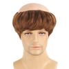 Dress Up Short Straight Bald Head Wigs Anime Halloween Balding Wig  Role Play