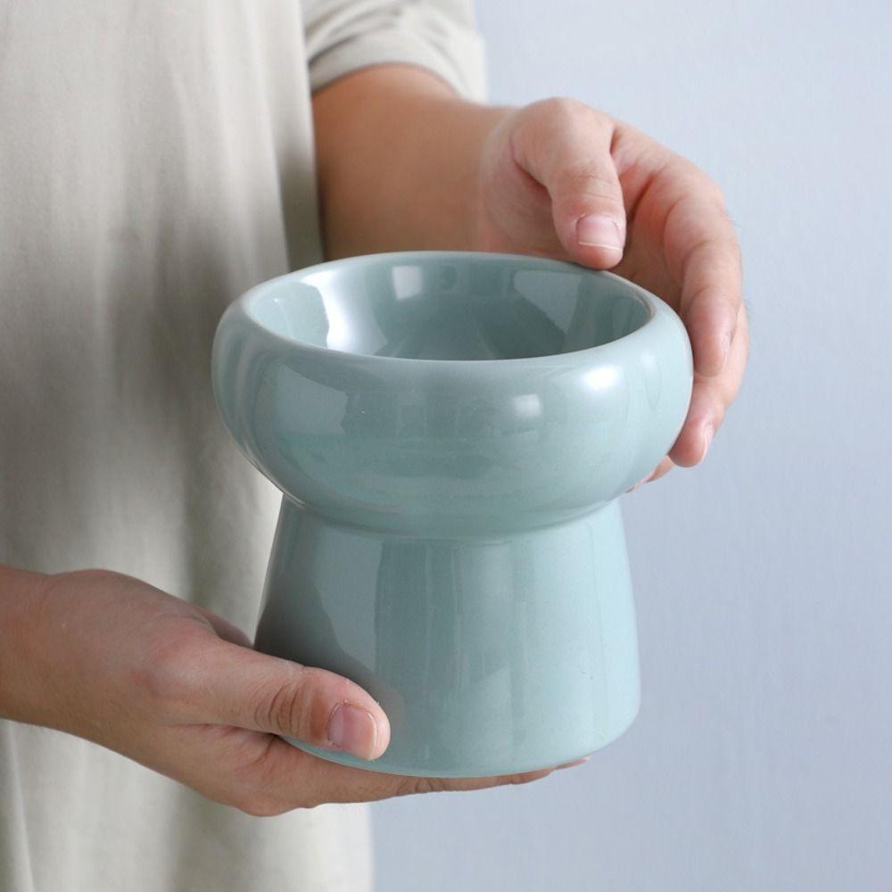 Ceramic Cat Bowl Pet Feeding Dish Pet Drinking Water Bowl Generic Cat Food Pot  Home
