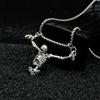 A Fashionable and Creative New Halloween Punk Style Skull Necklace Halloween Gift