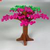MOC Bricks Mountain Flower animal spider Stem Tree DIY Rock Educational Building Blocks Toy Kids toys for children gift