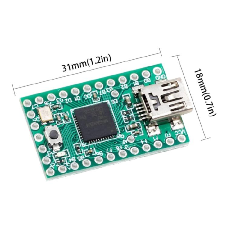 Teensy 2.0 USB Entwicklungsplatine High Speed Multifunktional für Tastatur, Maus Verschiedene Experimentierplatine