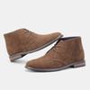 Moda Primavera y Otoño Ante Casual Botas de Hombre Retro con Cordones Botines Chelsea de Hombre Botas de Nieve