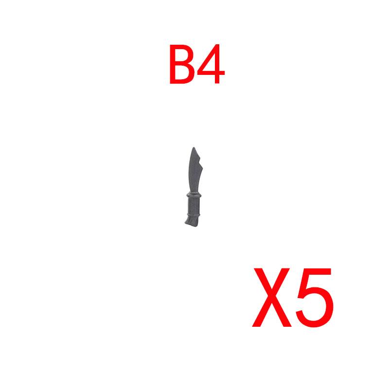 MOC Medieval Building Blocks Military Figures Accessories Soldier Weapons Bow Spear Crossbow Brick Helmet Sword Toy Gift X058