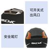 Unisex 3/4 Motorcycle Helmet With Dual Lens Anti-Fog Visor Scooter Commuting All ABS