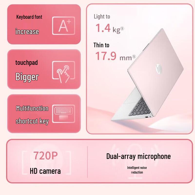 HP StarBook 14 Thin & Light Laptop (CN version)