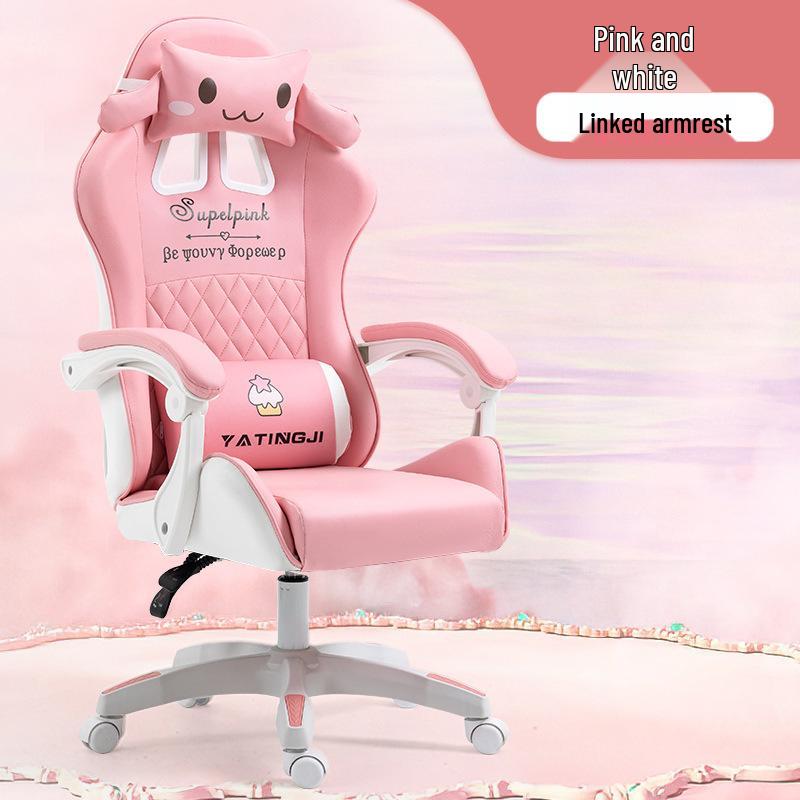 Ergonomic Reclining Computer Chair: Comfortable Backrest for Home, Gaming, and Streaming. Nylon Base + Latex