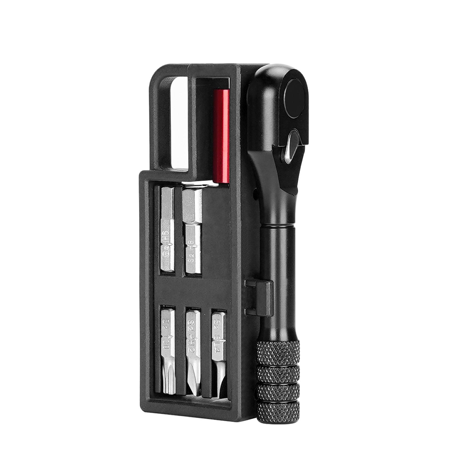 

Bike Cassette Wrench Set Mountain Road Hex Screw Portable Repair Tool Kit Nylon Alloy Steel