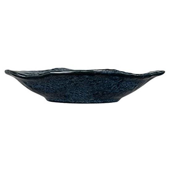 Mino ware Nadekaku serving plate Kamihen