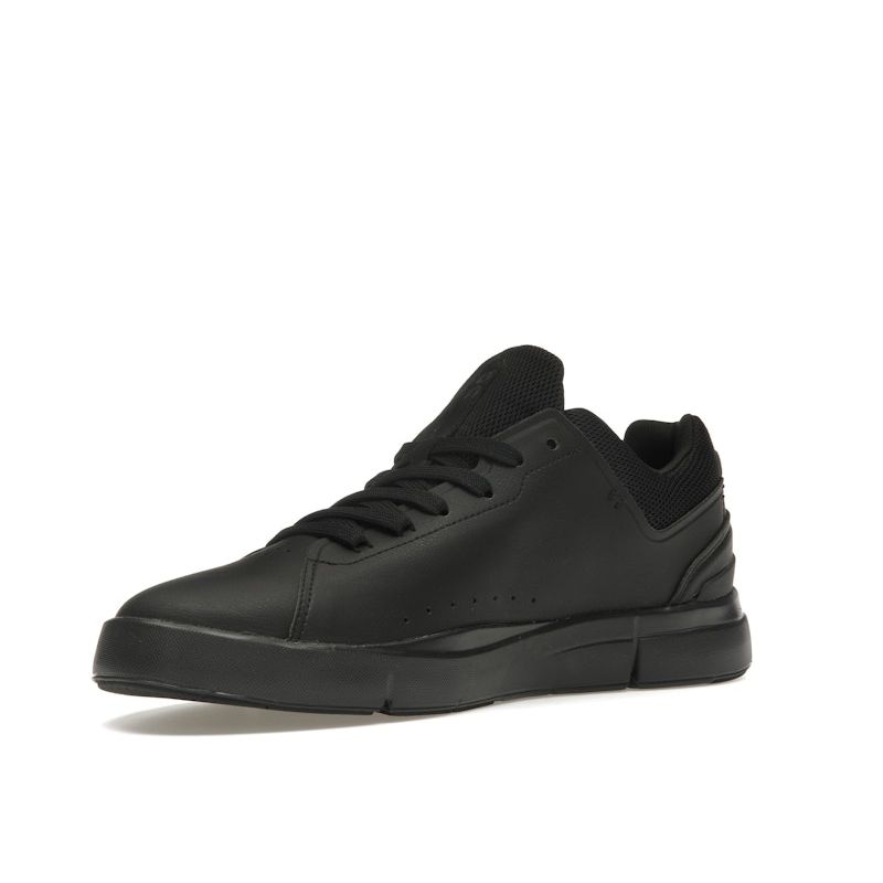 On The Roger Advantage All Black Men Sneakers 3MD10640485