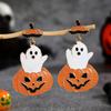 New Halloween Stud Earrings Combination Cartoon Funny Easter Earrings Set