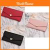 New Fashion Lady Fox Decorated Long Women's Wallet Korean Style Women's Cute Leather Clip Multi-card Slot Phone Bag Trendy Soft