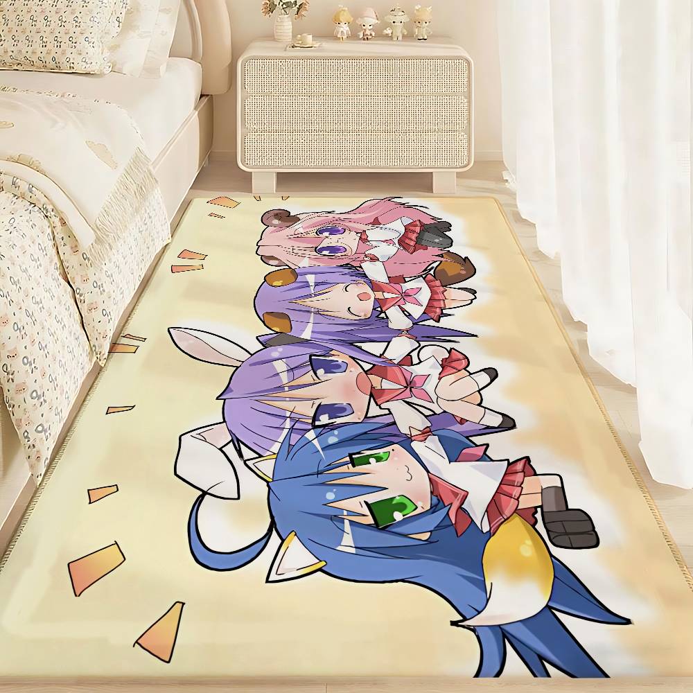 

Anmie L-Lucky StarFloor Mat Carpet Rug For Home Living Room Bedroom Sofa Doormat Decor,kids Area Rug Non-slip Floor Mat 40x60cm