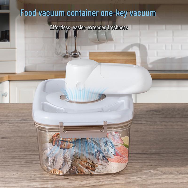 Mason Jar Vacuum Sealer: Wireless Portable Vacuum Pump with Zipper Bag Packaging for Household Use