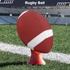Color American Football Rugby Non-Slip Leather Rubber Adult Youth Sports Ball Training Game Custom Pattern Color Rugby Ball