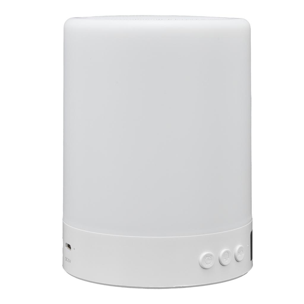 Nachtlicht Bluetooth-Lautsprecher Tragbar Kabellos Buntes Muster 3 Stufen Dimmbar Nachttisch Musik Tischlampe