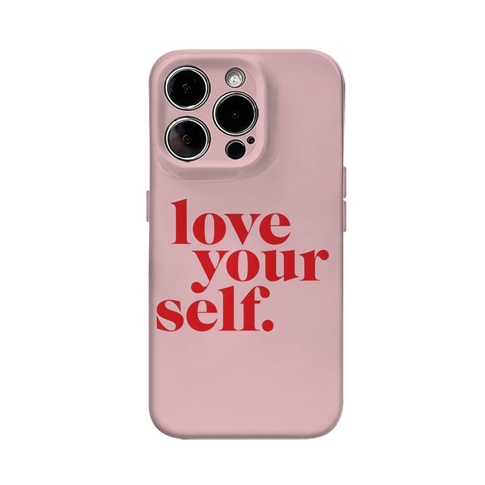 

Declaration of Self-love Phone Case for IPhone 16 15 14 13 12 11 X XS XR XSMAX 7 8 Pro Max Plus Double-layer Back Cover IPHONEXSMAX