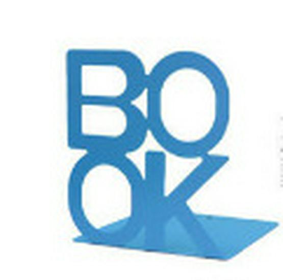 Creative Wrought Iron Metal Book Storage Rack and Personalized Hollowed-Out Bookends