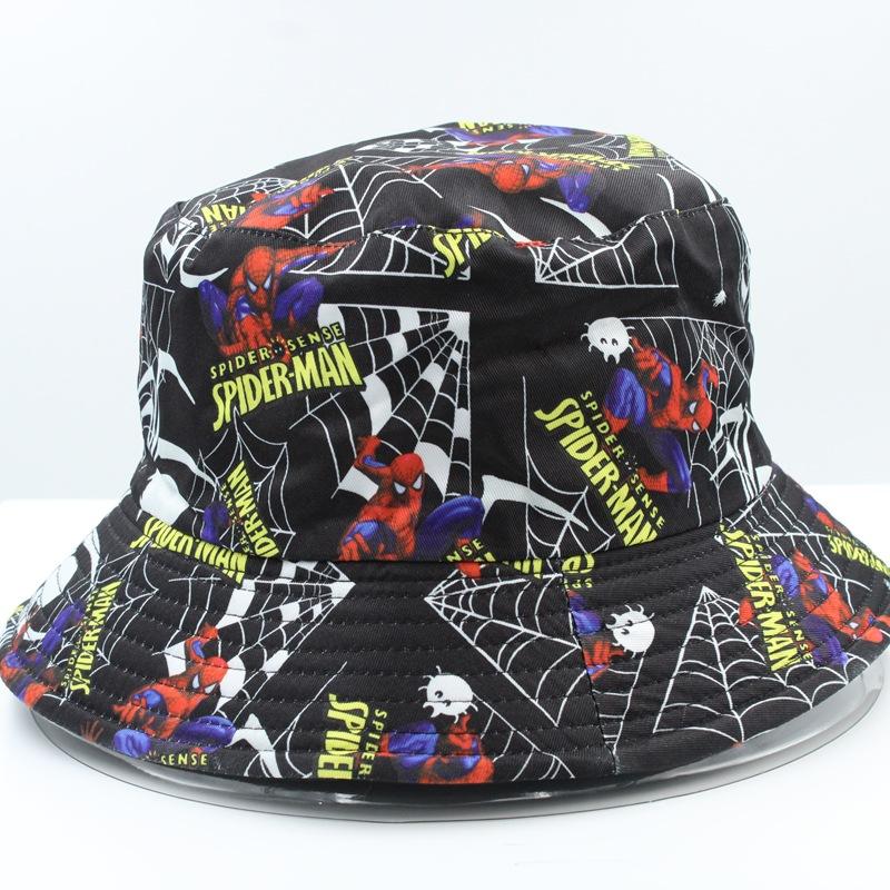 Sommer Sonnenhut Beidseitig tragbar Tierdruck Fischerhut für Männer Frauen Baumwolle Bob Panama Mädchen Strand Reise Outdoor Fischerhut