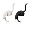 1/1pc Cat Inverted Hooks Multi-Purpose Hanging Storage Hook Cute Wall Key Rack with Lantern Bedroom Desktop Ornament Decor