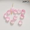 30Pcs  Flower Beads Multicolor Lampwork Glass Beads for DIY Jewelry Home Decoration Handmade Projects