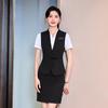 Women's Professional Vest Skirt Suit for Hospitality