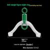 8-Character Ring Connector Leader Split for Fishing Tackle - Small Accessories Bulk Pack
