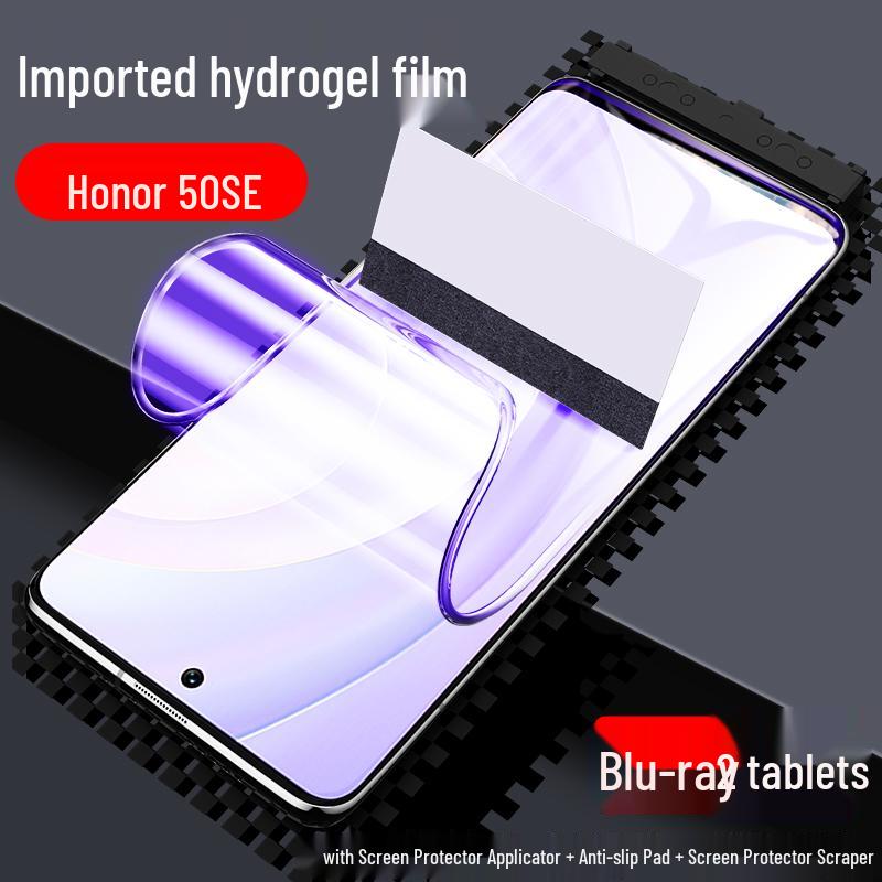 Hydrogel & Tempered Screen Protector for Honor 50, 50 Pro, & 50 SE - Full Coverage