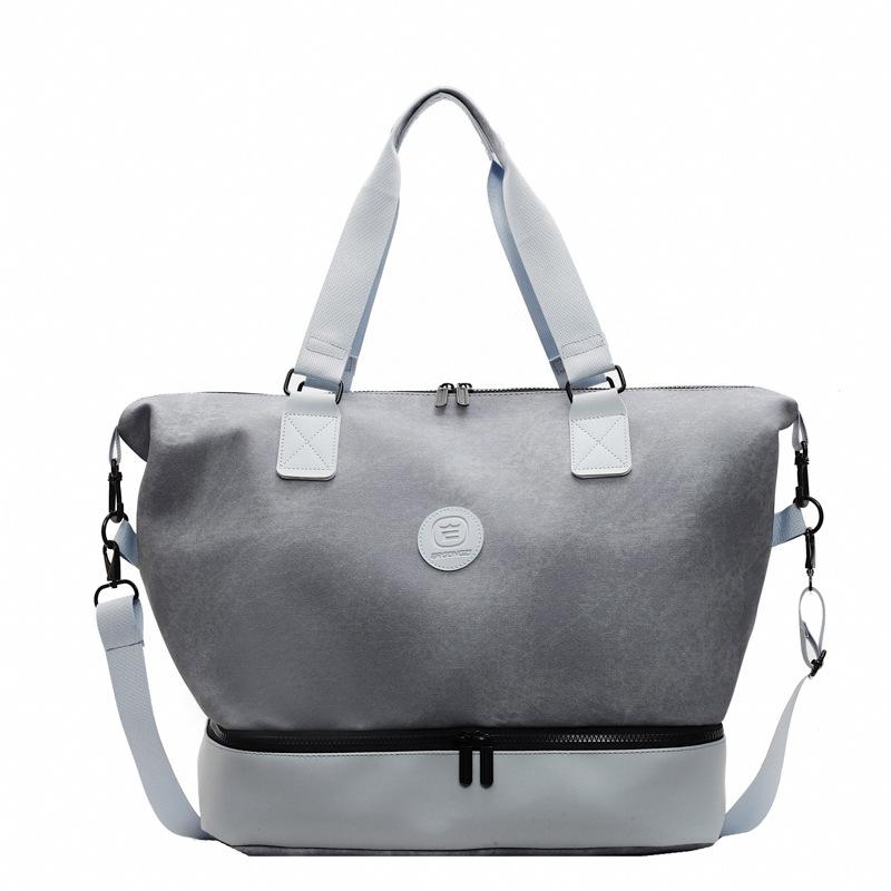 

Men s and Women s Shoes with Bags for Men and Women s Outings, Travel Bags for Dry and Wet Separation Sports Yoga Fitness Bags for Pulling Rods синий