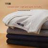 FIRS Men's Winter Wool Blend Round Neck Sweater