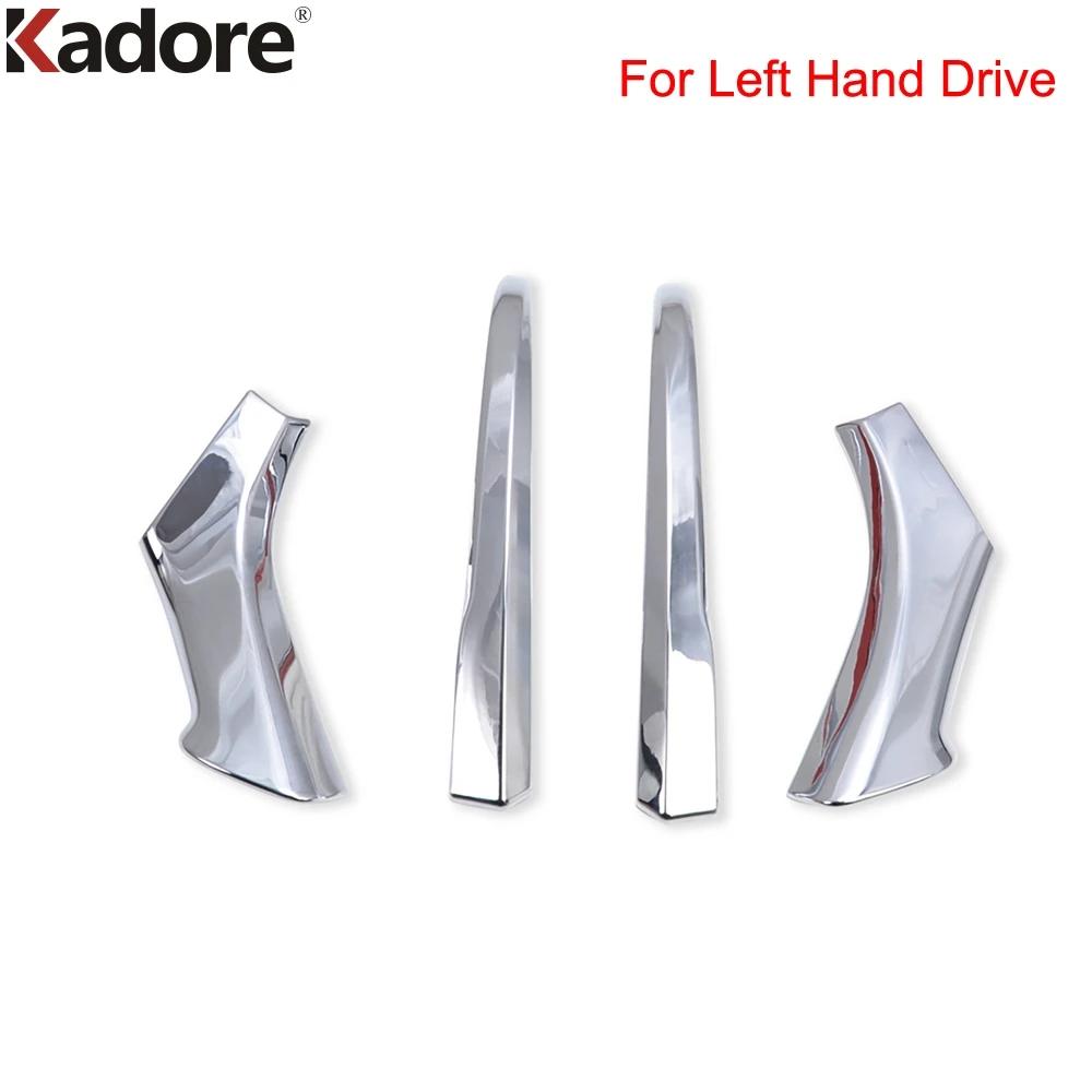 Car Accessories For Toyota Highlander Hybrid    2024 Chrome Side Door Rearview Mirror Cover Trims Molding Strips